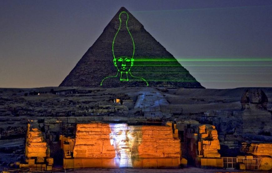 Sound and Light Show At Giza Pyramids